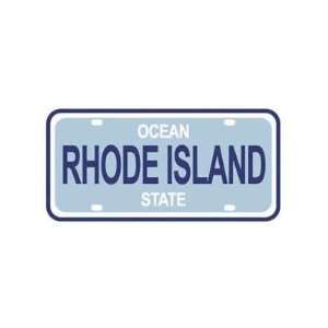  Self Adhesive License Plate   Rhode Island Automotive