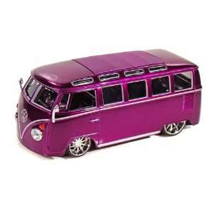  Volkswagen Van Samba 1/25 Metallic Purple Toys & Games