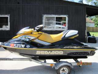 2006 Sea Doo RXP 215 Supercharged Jet Ski on Trailer LOW Hours 