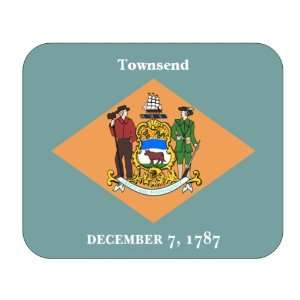  US State Flag   Townsend, Delaware (DE) Mouse Pad 