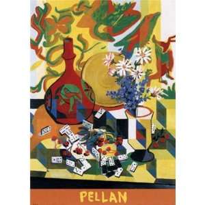   Fleurs Et Dominos   Poster by Alfred Pellan (35 x 50)