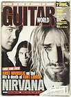 guitar world magazine nirvana kurt cobain dave grohl krist novoselic