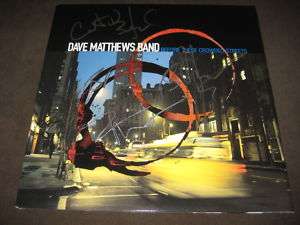 DAVE MATTHEWS SIGNED LP DMB AUTOGRAPHED X4 PROOF  