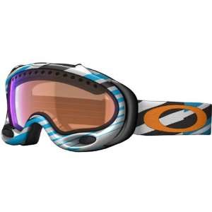  Oakley A Frame Jewel Blue/Tech Stripe Adult Winter Sport 