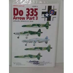   Dornier Do 335 Arrow Part 3   Model Aircraft Decals 