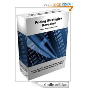 Pricing Strategies Revealed Ebook Master  Kindle Store