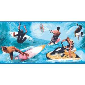 Decorate By Color BC1580681 Primary Colored Water Sports Border