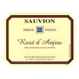  2007 Sauvion Rose DAnjou 750ml Grocery & Gourmet Food