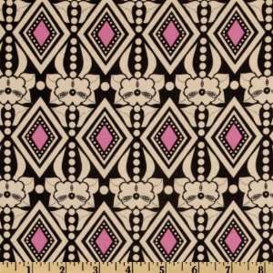 Anna Maria Horner Good Folks Buttoned Up Ink Fabric By The Yard anna 