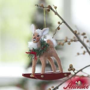  Annalee 4 Rocking Reindeer Ornament