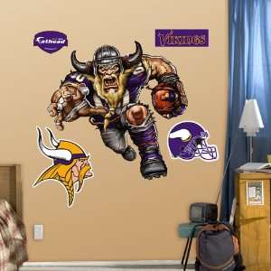  NFL Minnesota Vikings Die Cut RB Logo Fat Head Sports 