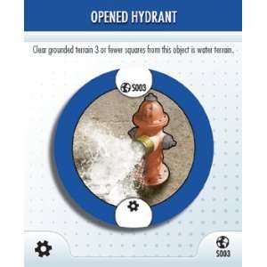    HeroClix Opened Hydrant # S003 (Rookie)   Crisis Toys & Games