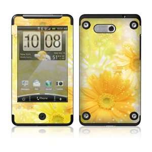  HTC Aria Skin Decal Sticker   Yellow Flowers Everything 
