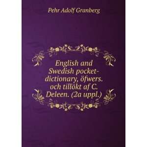 English and Swedish pocket dictionary, Ã¶fwers. och 
