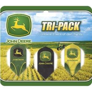    Dart World John Deere 3 Pack of Slim Flights