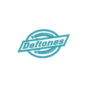  Deftones medium 7 Tall TEAL vinyl window decal sticker 