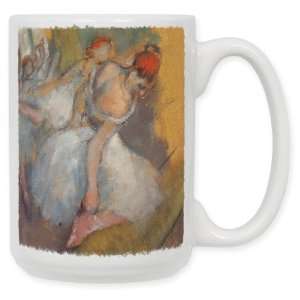  Degas   Ballet Dancers 15 Oz. Ceramic Coffee Mug Kitchen 