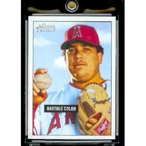  2005 Bowman Heritage # 81 Bartolo Colon Anaheim Angels 