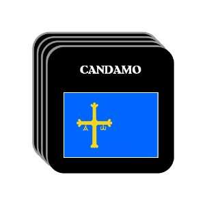  Asturias   CANDAMO Set of 4 Mini Mousepad Coasters 