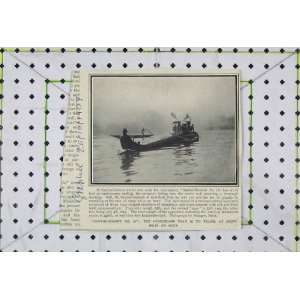  Santos Dumont Hydroplane Falling Water Photograph