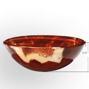 Bathroom Glass Vessel Vanity Sink Bowl Basin GB2103  