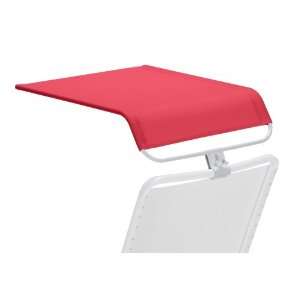 Telescope Casual Universal Shade Canopy, Red with Gloss White Frame