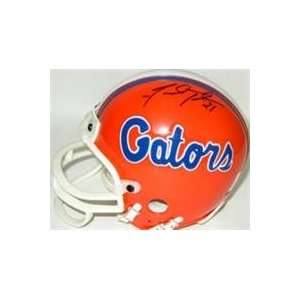 Fred Taylor autographed Football Mini Helmet (Florida Gators)