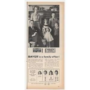  1962 Bayer Aspirin is Family Affair Regular Children Print 