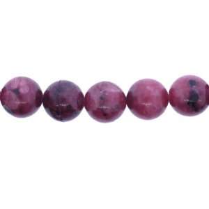 Dyed Kiwi Ruby  Round Plain   12mm Diameter, No Grade   Sold by 16 