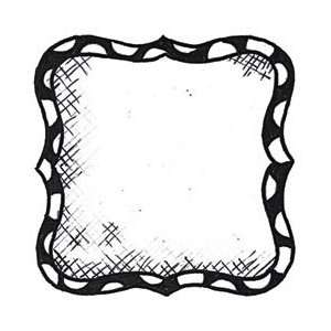   .Dot.Journal Un Mounted Cling Red Rubber Stamp (Unity Stamp Company