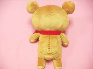 San X Rilakkuma Bear Muffler Beanies Plush / Japan Amusement Game Toy 