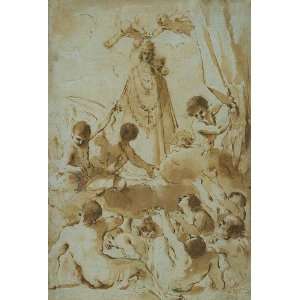   Guercino (Barbieri, Giovanni Francesco)   24 x 36 i