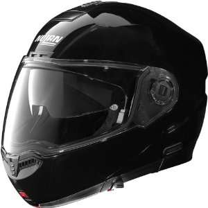 Nolan Solid N104 Modular On Road Motorcycle Helmet   Black 