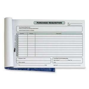  TOPS 32431   Purchasing Requisition Pad, 5 1/2 x 8 1/2 