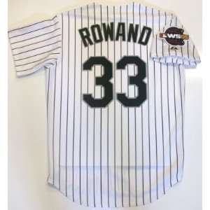  Aaron Rowand Chicago White Sox 05 World Series Jersey 