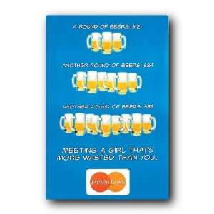  PRICELESS BEERS POSTER 24 X 36 #ST5020