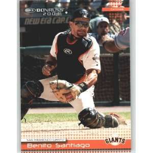  2004 Donruss #360 Benito Santiago   San Francisco Giants 