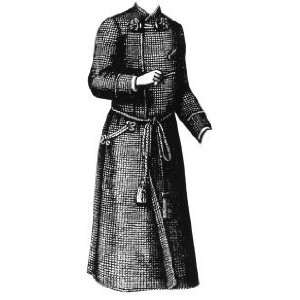  1887 Gentlemans Dressing Gown Pattern 