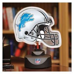  Detroit Lions NFL Neon Helmet Lamp