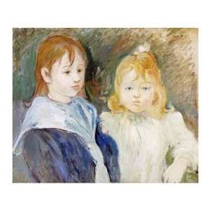  Portrait DEnfants by Berthe Morisot. Size 29.92 inches 