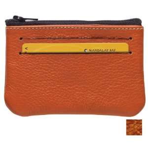  Raika AM 159 ORANGE 4.5in. x 2.75in. Coin and Key Pouch 