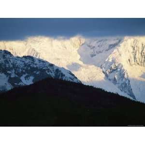  Sunrise on Mount Blackburn from the Kennicott Mines 