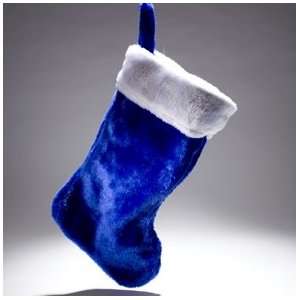  Plush Christmas Stocking Embroidery Blanks   Blue