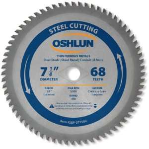  SBF 072568 7 1/4 Inch 68 Tooth ATB Saw Blade with 5/8 Inch (Diamond 