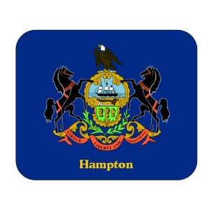  US State Flag   Hampton, Pennsylvania (PA) Mouse Pad 