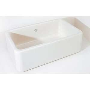  Rohl Biscuit Shaws Original 30 Fireclay Apron Sink
