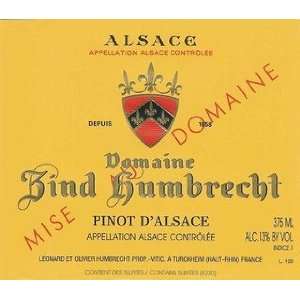    Domaine Zind Humbrecht Pinot dAlsace 2007 Grocery & Gourmet Food