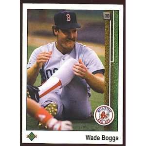  1989 Upper Deck #389 Wade Boggs [Misc.]
