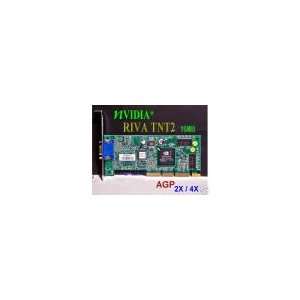   PVT02FARHG Nvidia Riva 16MB SDRAM AGP 2x/4x Graphics Card Electronics