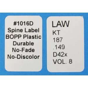  Small Plastic Dymo Compatible Labels